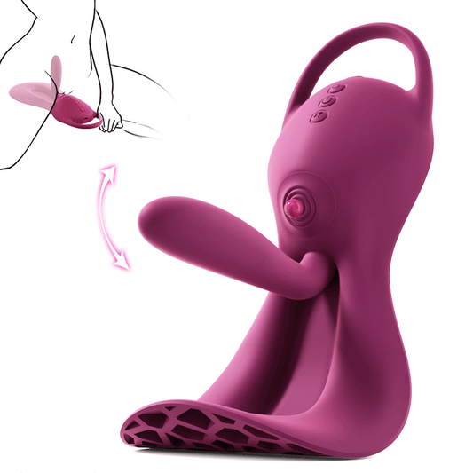 Ryder – Máquina de montar manos libres para la estimulación del punto G, con empuje y golpeteo ajustables y diseño flexible que se adapta al cuerpo