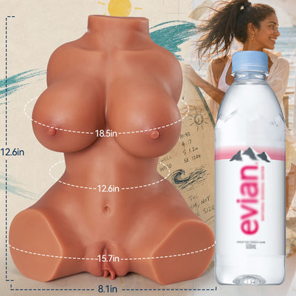 【Callie】 2,7 KG 3 EM 1 Boneca de sexo realista estilo cachorrinho marrom pré-venda