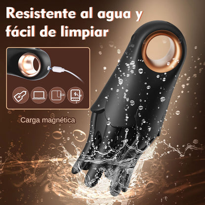 EnduroOcto – Vibrador de pene con 7 modos de vibración, masturbador y dispositivo de entrenamiento para hombres