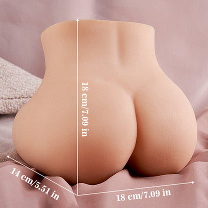 ROSSI - 2.12KG Muñecas sexuales realistas con potentes vibraciones, dos motores de 6 frecuencias