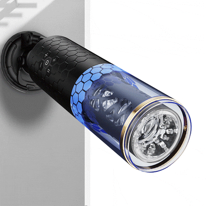 Copo masturbador elétrico giratório 6 frequências 3 velocidades DAOKE