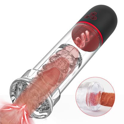 Automatic penis pump vibration 3 suction 9 vibration S-HANDE