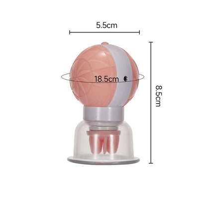 Bomba de succión para estimulación de pezones, 10 vibradores giratorios para pezones, unisex