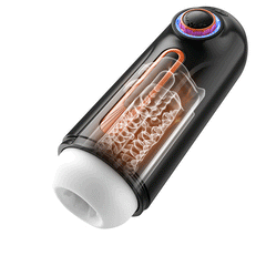 【Heatable】Alien 5 in 1 Masturbator 10 Vibrations 4 Sucks Thrust+Vibrate+Suck+Voice+Heat