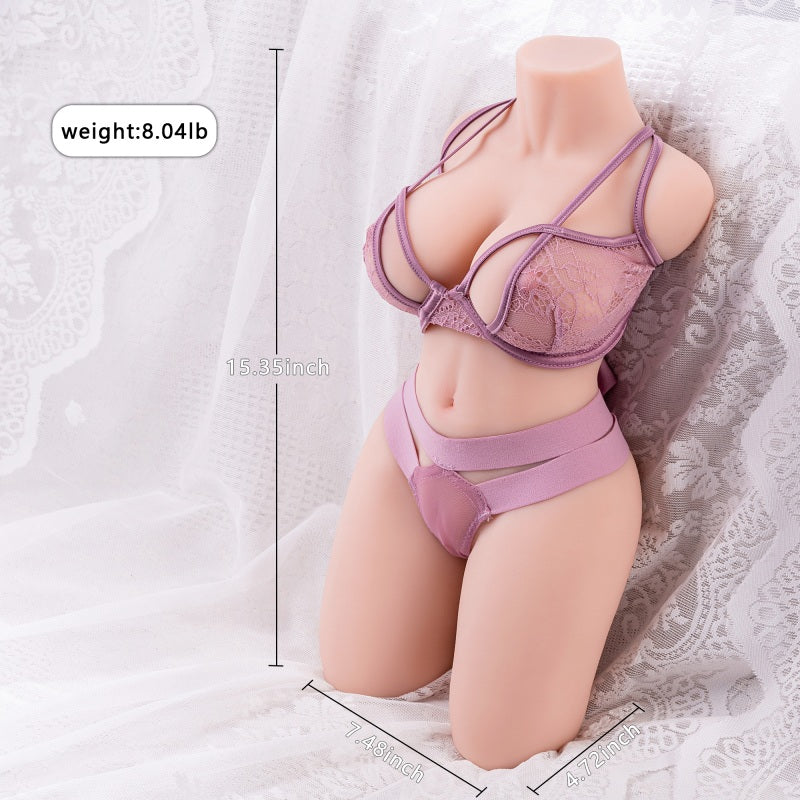 【Envío gratis】Rachel Perfect Curve TPR-Sexpuppe