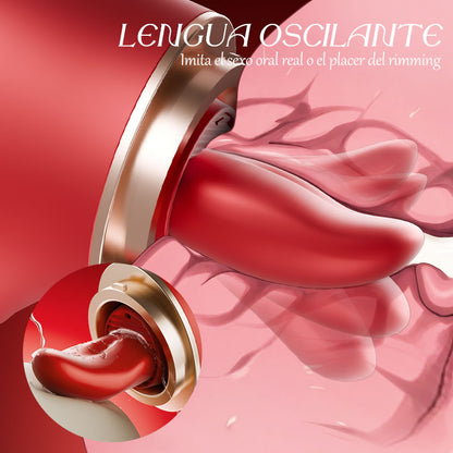 Chupete Chupando Vibración Clítoris Vibrador Estimulación del Pezón