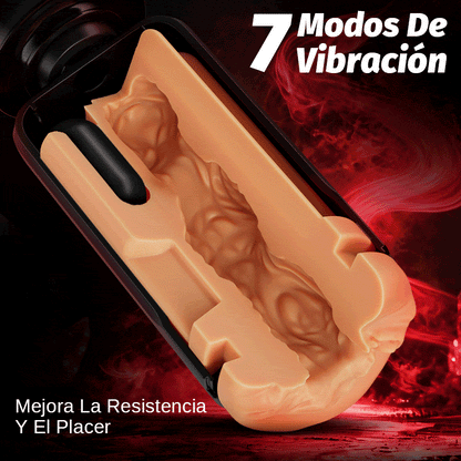 ThrustMax Masturbador Automático Manos Libres con Soporte