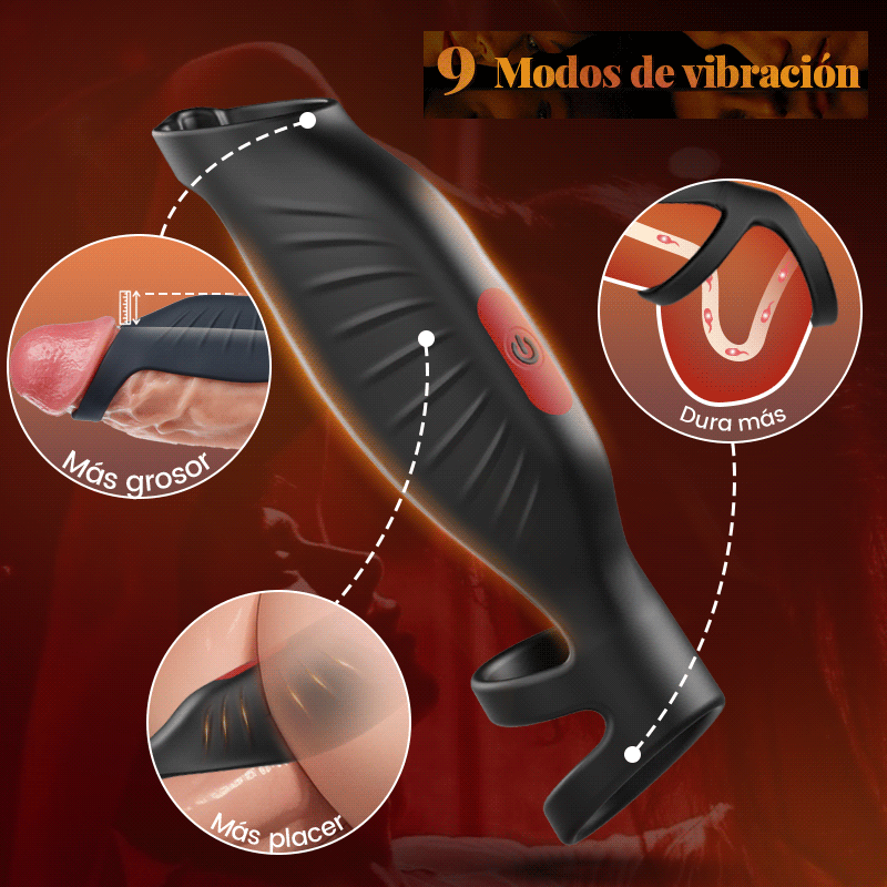 【Hot new products】SemenSentry - Anillo de pene eficaz a través de la vibración con 9 frecuencias.