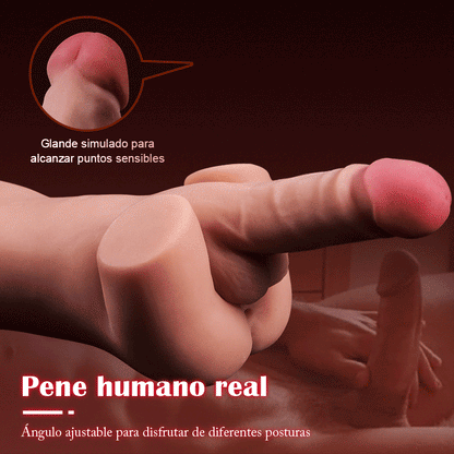 Mortero réplica pene dos en uno 0,94 kg