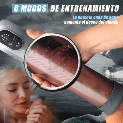 Moss - Bomba de vacío para pene 4 en 1 con múltiples modos de entrenamiento para la temporada de entrenamiento