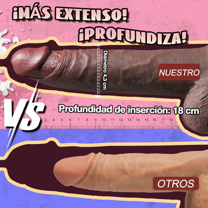 Hentai - Calefacción 7 Empujes 10 Consolador Vibrador Sexo anal vaginal Diversión