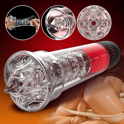 Automatic penis pump vibration 3 suction 9 vibration S-HANDE