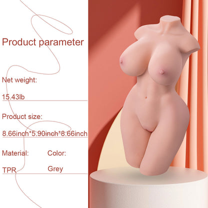 【Envío gratis】Rachel Perfect Curve TPR-Sexpuppe