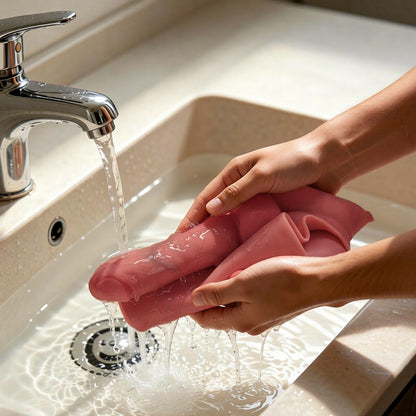 Hunter - Dildo con arnés de silicona de 6,69 pulgadas, bragas elásticas reutilizables para hombres y parejas