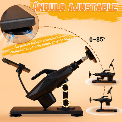 Kai - Máquina sexual manos libres con soporte para teléfono y adaptador de ventosa