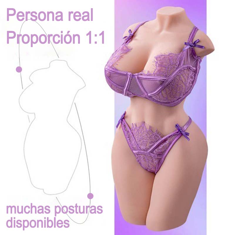 【Envío gratis】Rachel Perfect Curve TPR-Sexpuppe