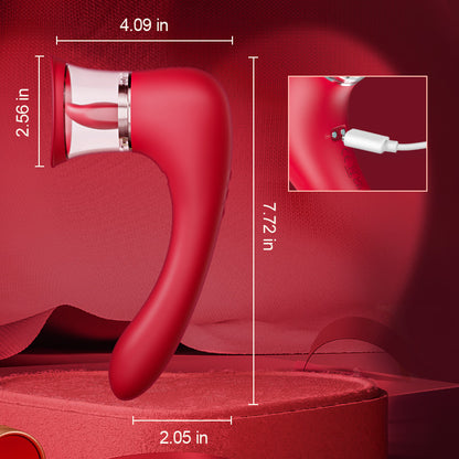 Chupete Chupando Vibración Clítoris Vibrador Estimulación del Pezón