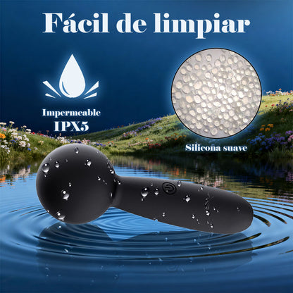 Mini masajeador con 10 modos para el placer sexual de mujeres y parejas