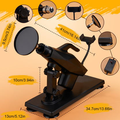 Kai - Máquina sexual manos libres con soporte para teléfono y adaptador de ventosa