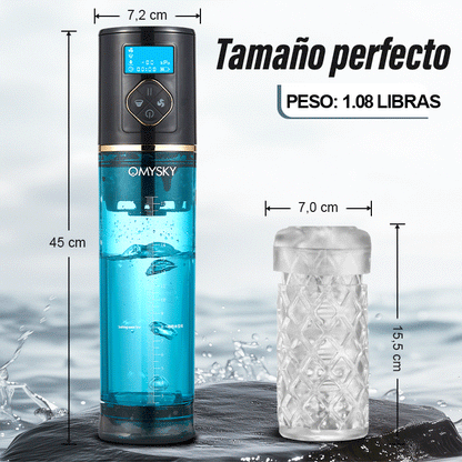 SeekHeart - Bomba de pene Markham Hydrotherapy Water Vortex con 6 modos de vórtice