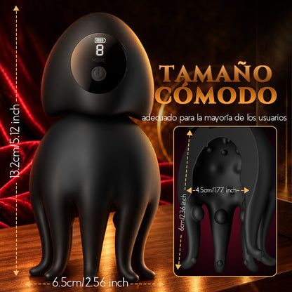 Octopus - Estimulación por vibración multimodo y envoltura 3D de tentáculos