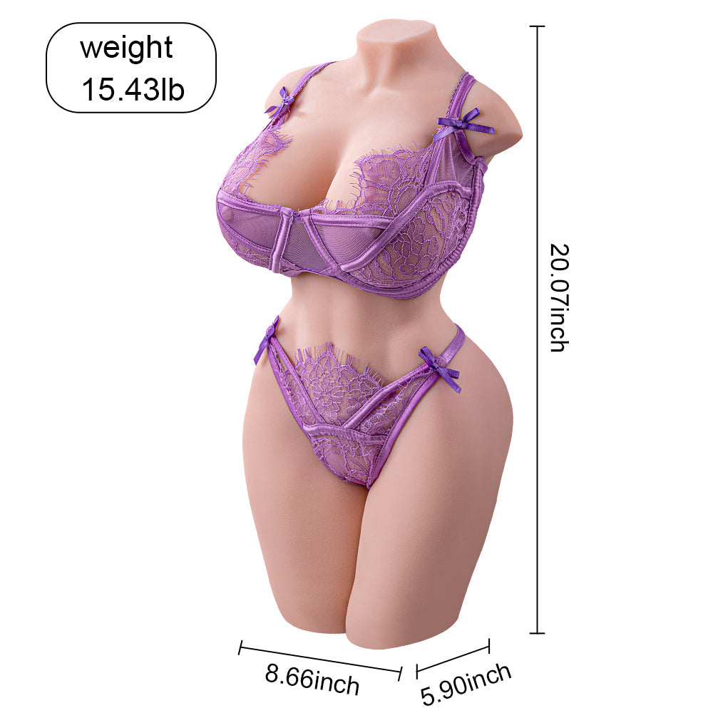 【Envío gratis】Rachel Perfect Curve TPR-Sexpuppe