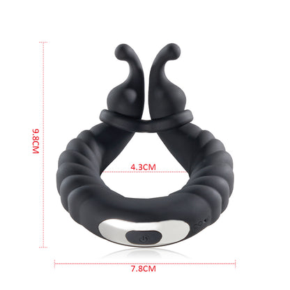 Rabbit Penis Ring Penis Ring 10 Teleskopisk