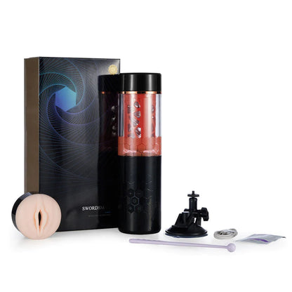MASTER 6 Hands-Free Telescopic Masturbation Cup