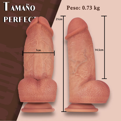 Gode ​​​​Anal Dildo Grande Diâmetro 7 CM